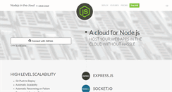 Desktop Screenshot of nodejs-cloud.com